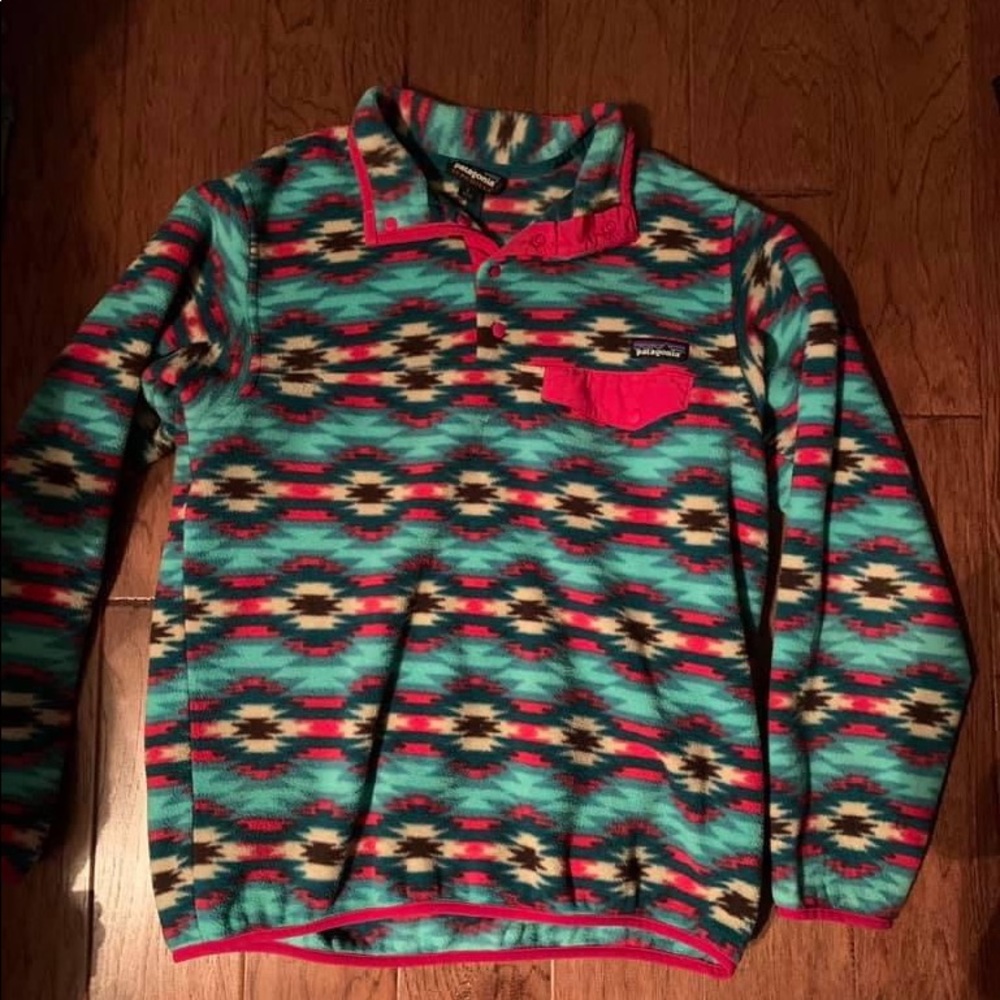 Printed Patagonia pullover